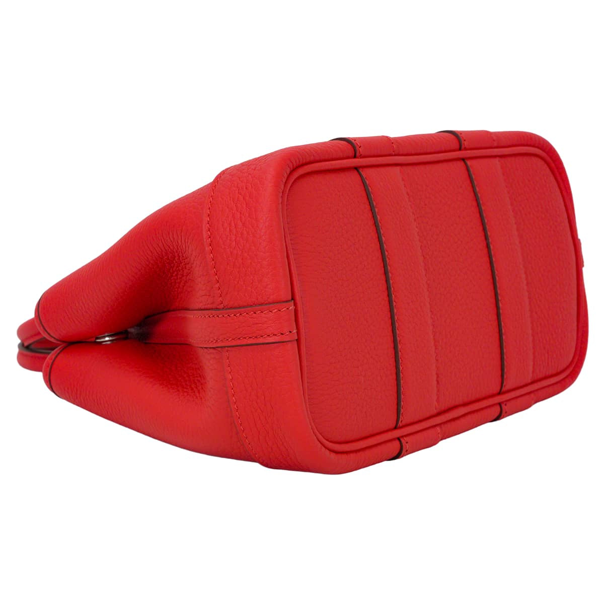 HERMES Handbag Neo Garden Party 23 Rouge de Coeur Veau Togo Silver HW Stamp G[BRAND NEW][Authentic]