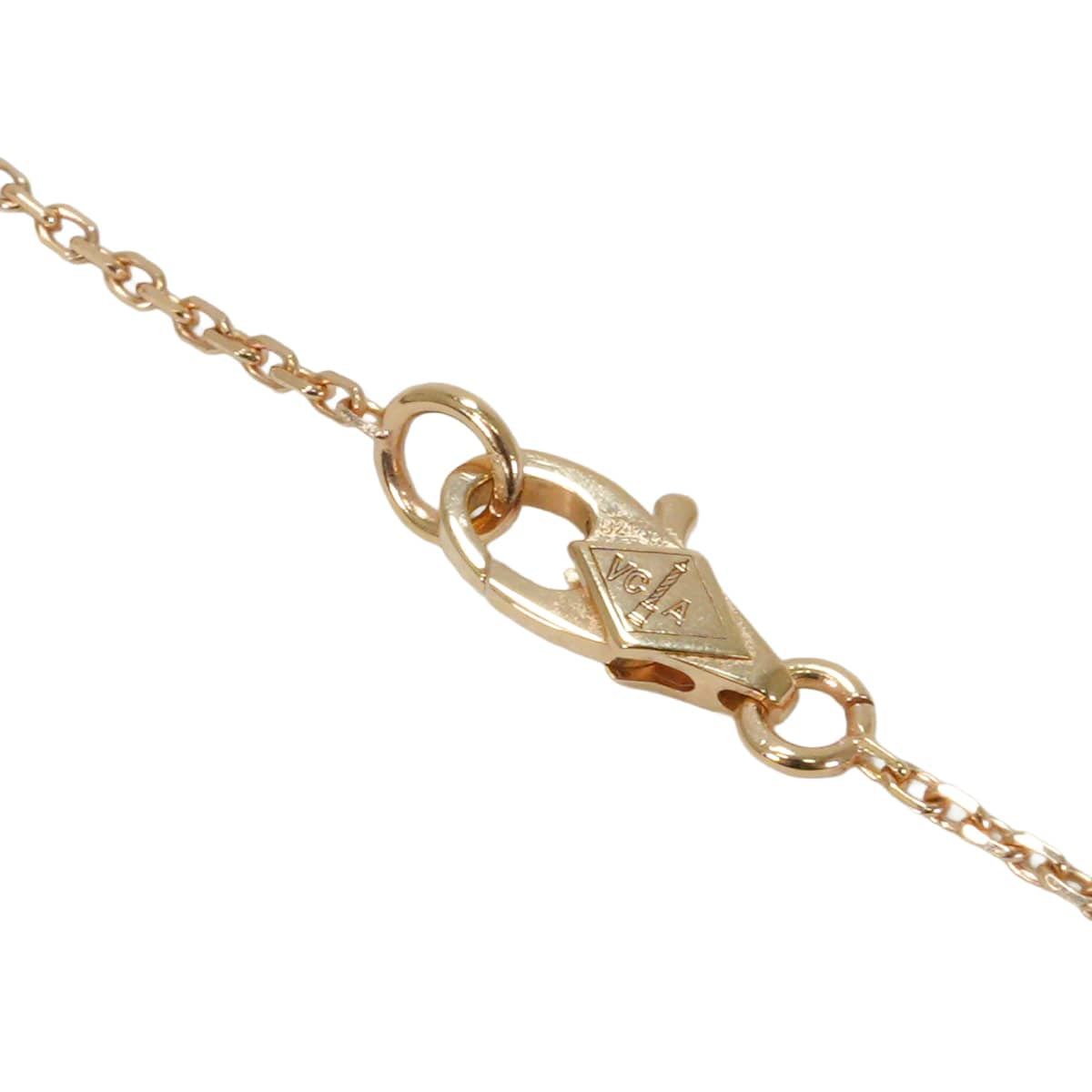 [Pre-loved] Van Cleef & Arpels necklaceCarnelian K18PG VCARN59M00[USED SA][Authentic]