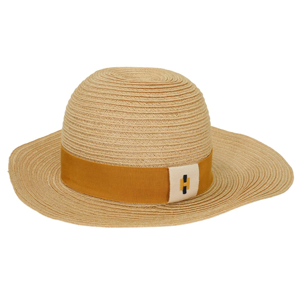 HERMES hat Straw Passant Tress rafia[EXCELLENT][Authentic]