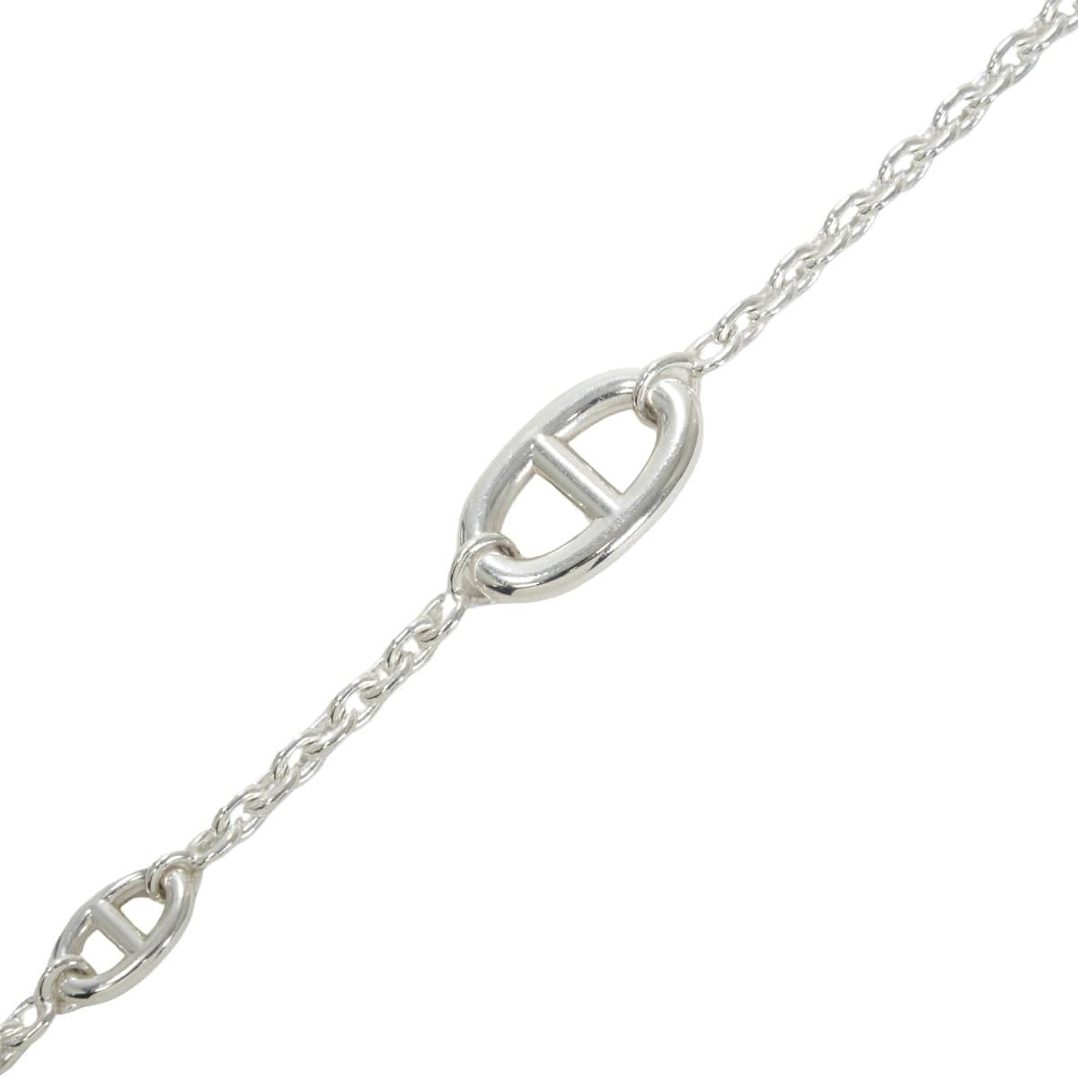 [Pre-loved] HERMES necklace Long Farandole Chaine d'Ancre 160 Silver Silver925 (SV925 Ag925)[LIKE NEW][Authentic]