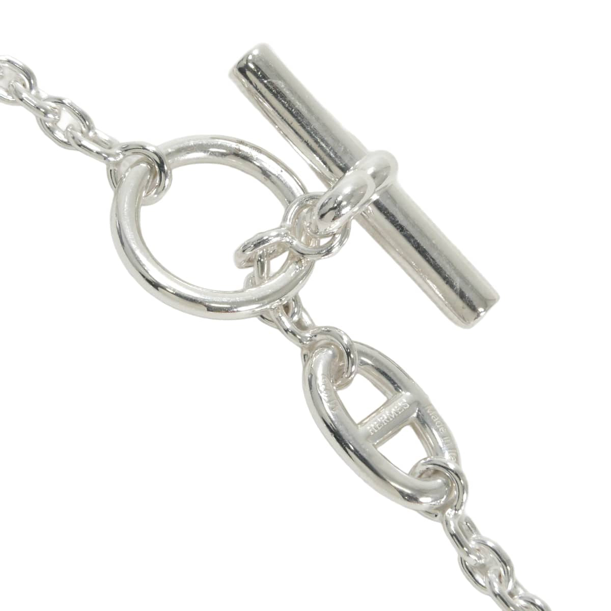 [Pre-loved] HERMES necklace Long Farandole Chaine d'Ancre 160 Silver Silver925 (SV925 Ag925)[LIKE NEW][Authentic]