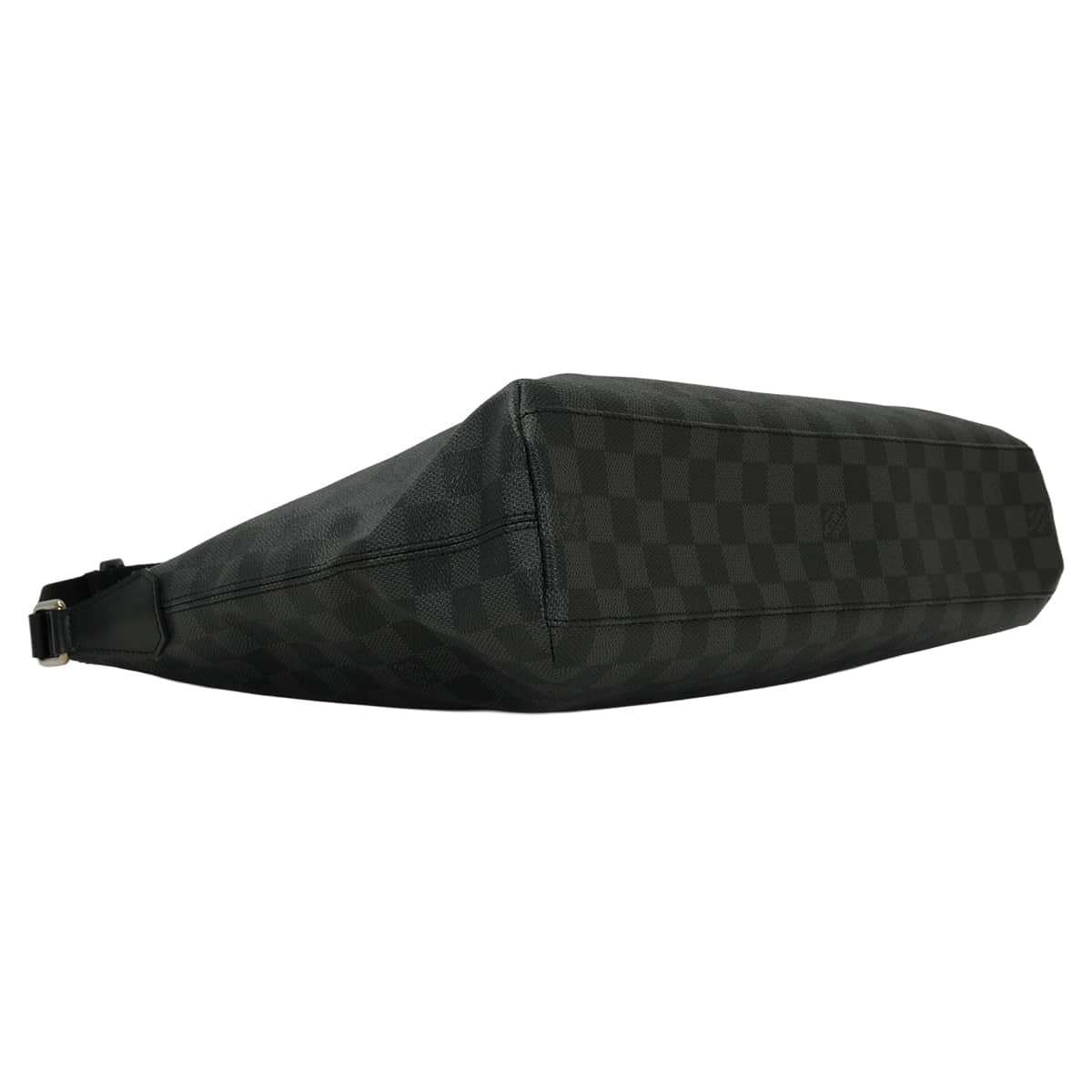 [Pre-loved] LOUIS VUITTON Shoulder bag MICK MM Checkered Grey Damier Graphite Silver HW N41106[LIKE NEW][Authentic]