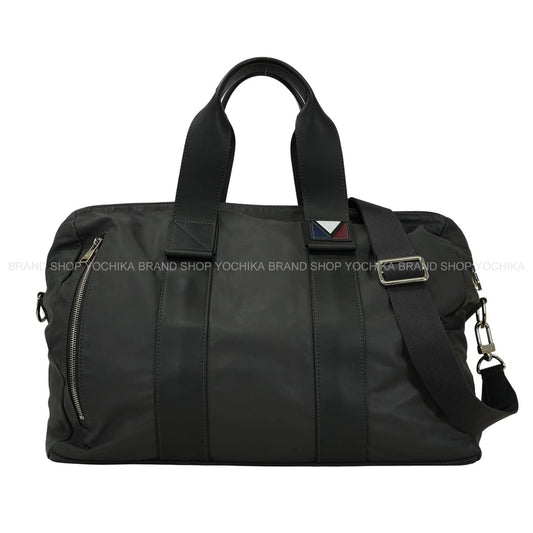 [Pre-loved] LOUIS VUITTON Boston bag Shoulder Gaston V Start PMAsphalt Gray Calfskin Silver HW M51113[LIKE NEW][Authentic]