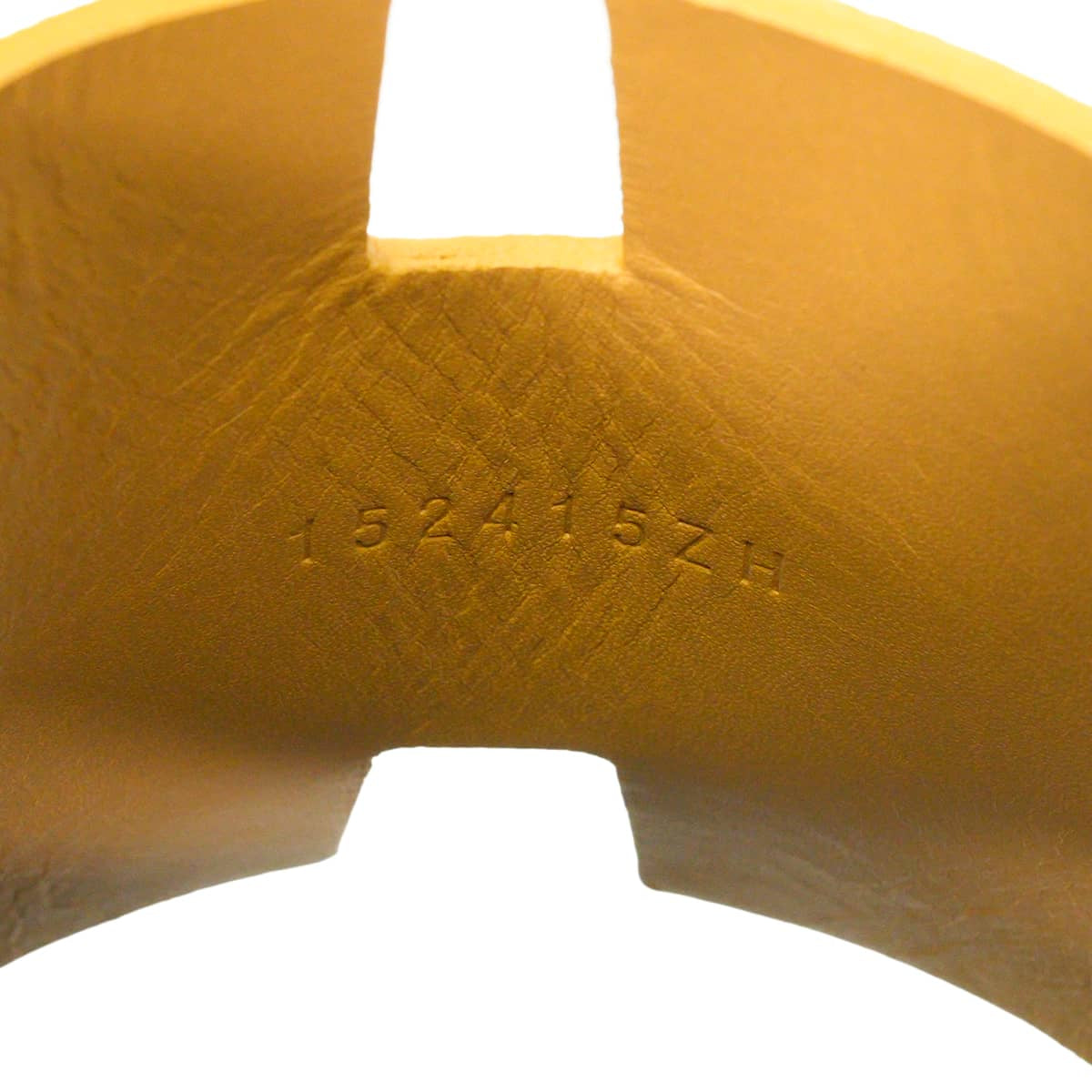HERMES sandals Men's Izmir Jaune Veau Epsom #41 H152415ZH[EXCELLENT][Authentic]