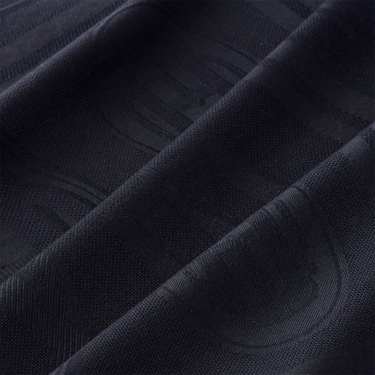[Pre-loved] HERMES scarf Carre 115 Bouclerie Moderne Bleu Nuit Cashmere95% / Silk5%[LIKE NEW][Authentic]