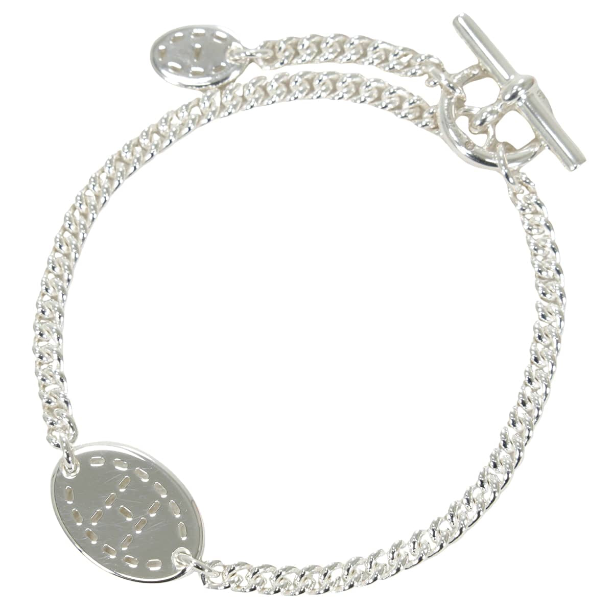 2026SS HERMES bracelet Point Sellier GM #170 Silver Silver925 (SV925 Ag925)[EXCELLENT][Authentic]