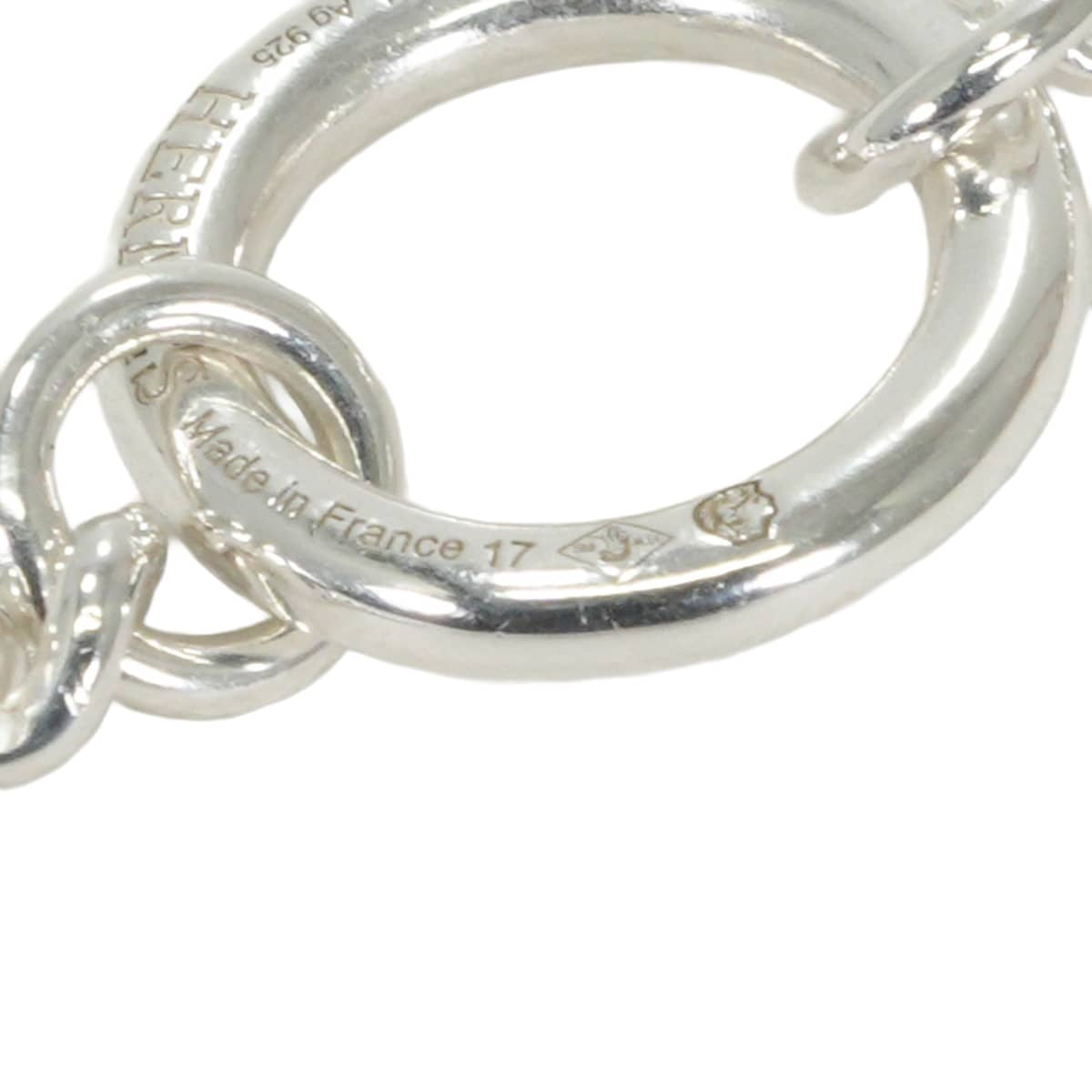 2026SS HERMES bracelet Point Sellier GM #170 Silver Silver925 (SV925 Ag925)[EXCELLENT][Authentic]