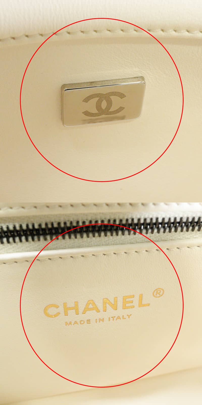 [Pre-loved] 2024AW Limited CHANEL Shoulder bag Matelasse Trendy CC Top-handle Blanc (White) Lambskin Black HW AS4654[LIKE NEW][Authentic]