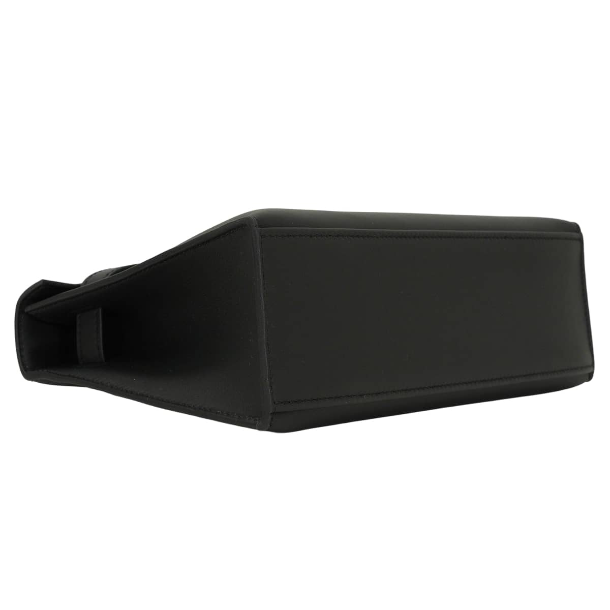 HERMES Handbag Pochette Kelly Noir (Black) Veau Swift Silver HW Stamp G[BRAND NEW][Authentic]