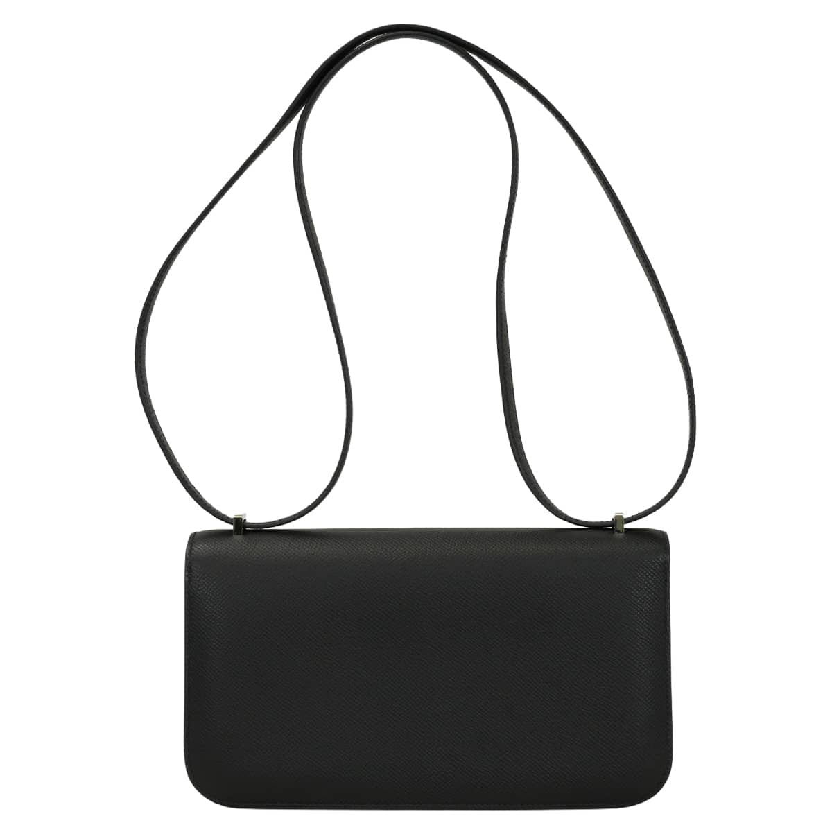 HERMES Shoulder bag Constance Elan Miroir Noir (Black) Veau Epsom Silver HW Stamp W[EXCELLENT][Authentic]