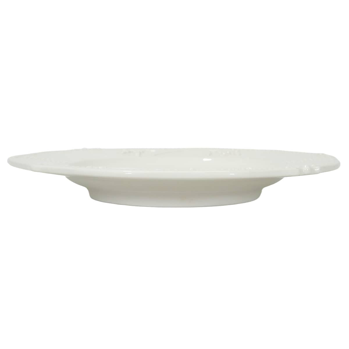 Dior Plate Lily Dior Side Plate Dinner Plate Dessert Plate 3-Piece Set Blanc (White) pottery HYJ01ALD3U_C000/HYJ01ALD1U_C000/HYJ01ALD2U_C000[ALMOST NEW][Authentic]