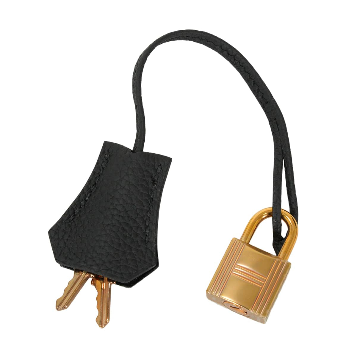 HERMES Handbag Birkin25 Noir (Black) Veau Togo Rose Gold HW Stamp D[EXCELLENT][Authentic]