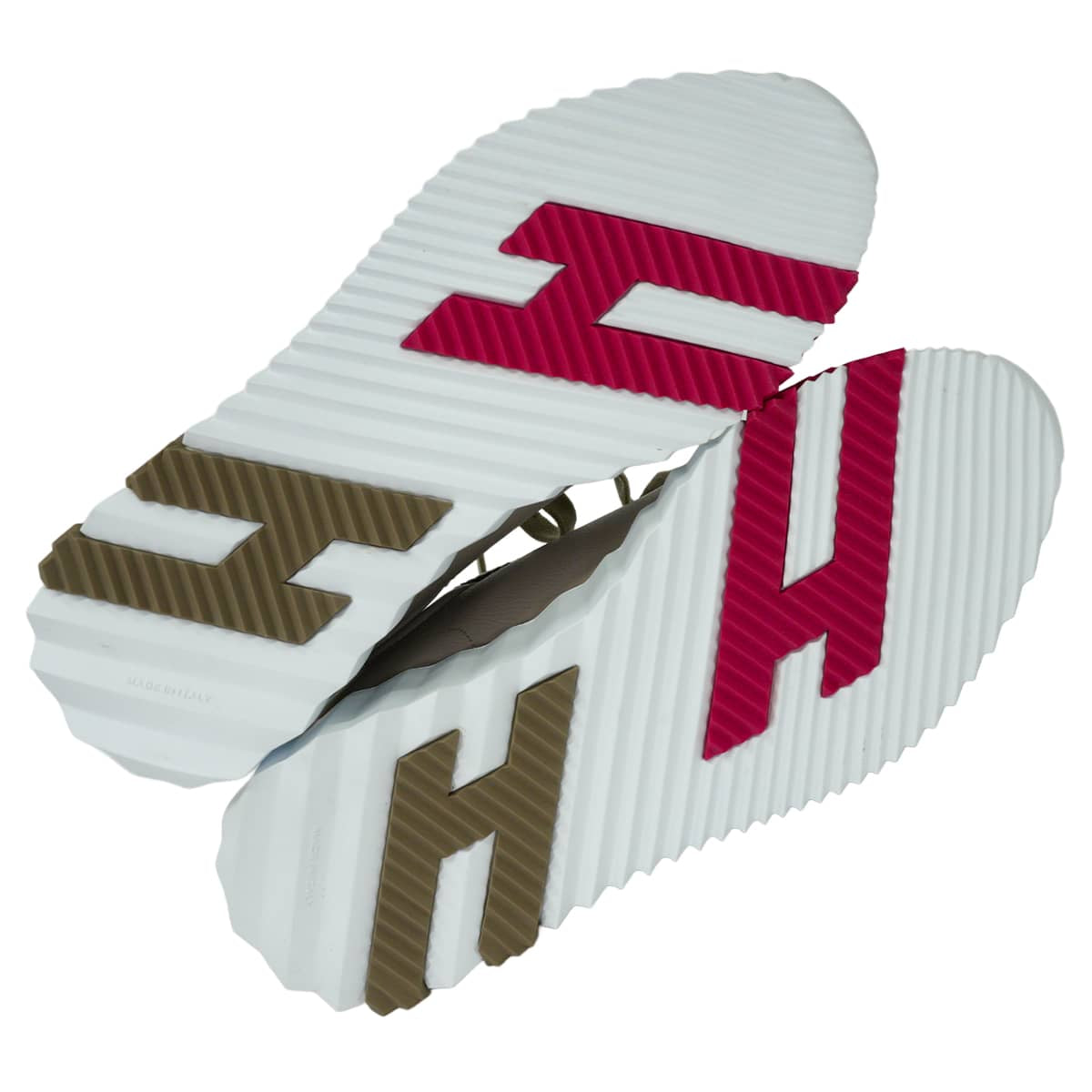 HERMES sneakers BouncingBeige Galet Chevre Sport / Chevre Velours #37.5 H221176Z[EXCELLENT][Authentic]