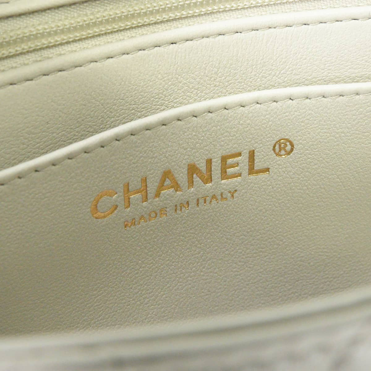 CHANEL Shoulder bag Mini Matelasse COCO Mark ChainLight blue Lambskin Champagne Gold HW A35200[EXCELLENT][Authentic]