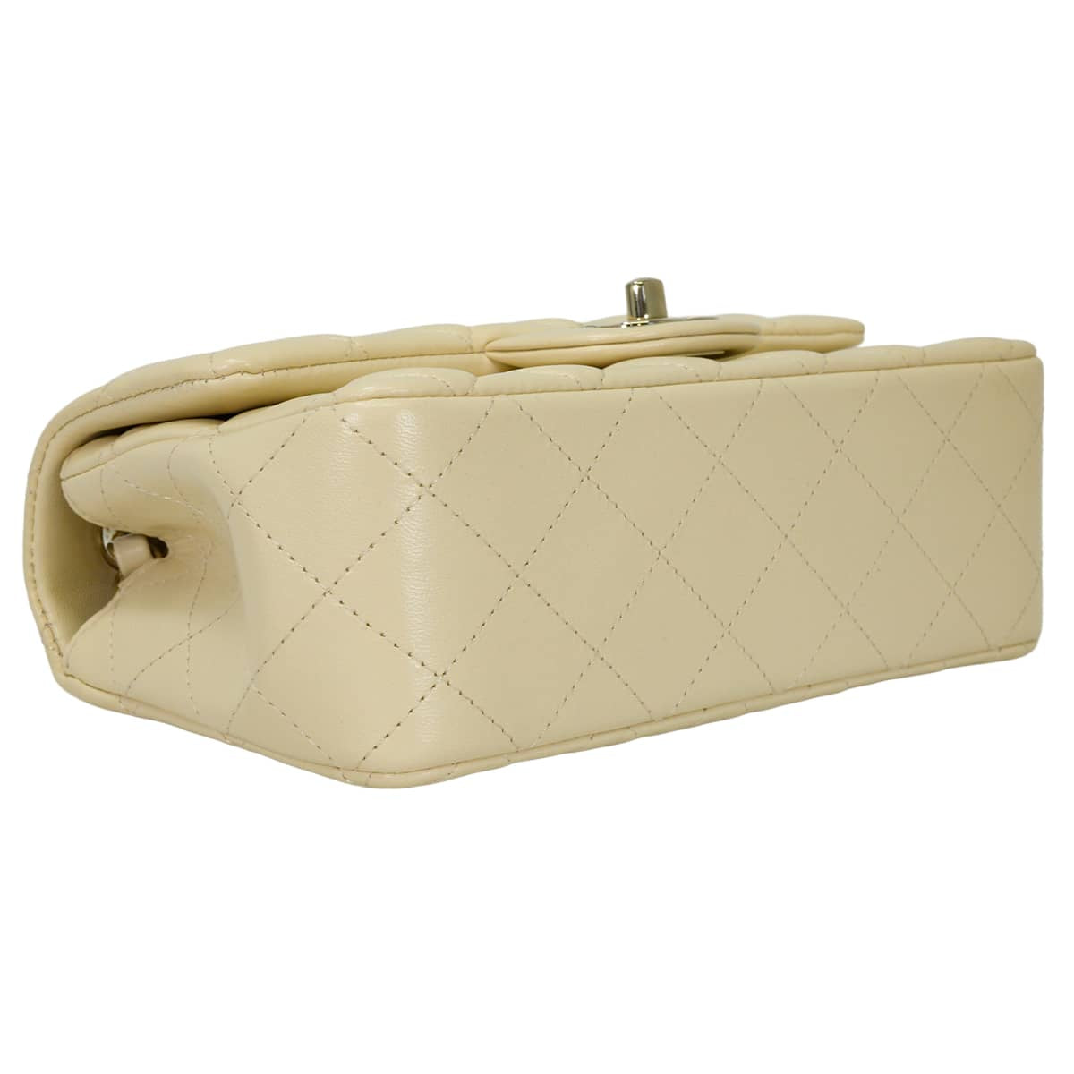 CHANEL Shoulder bag Mini Matelasse 20 Classic Chain Beige Lambskin Champagne Gold HW A69900[BRAND NEW][Authentic]