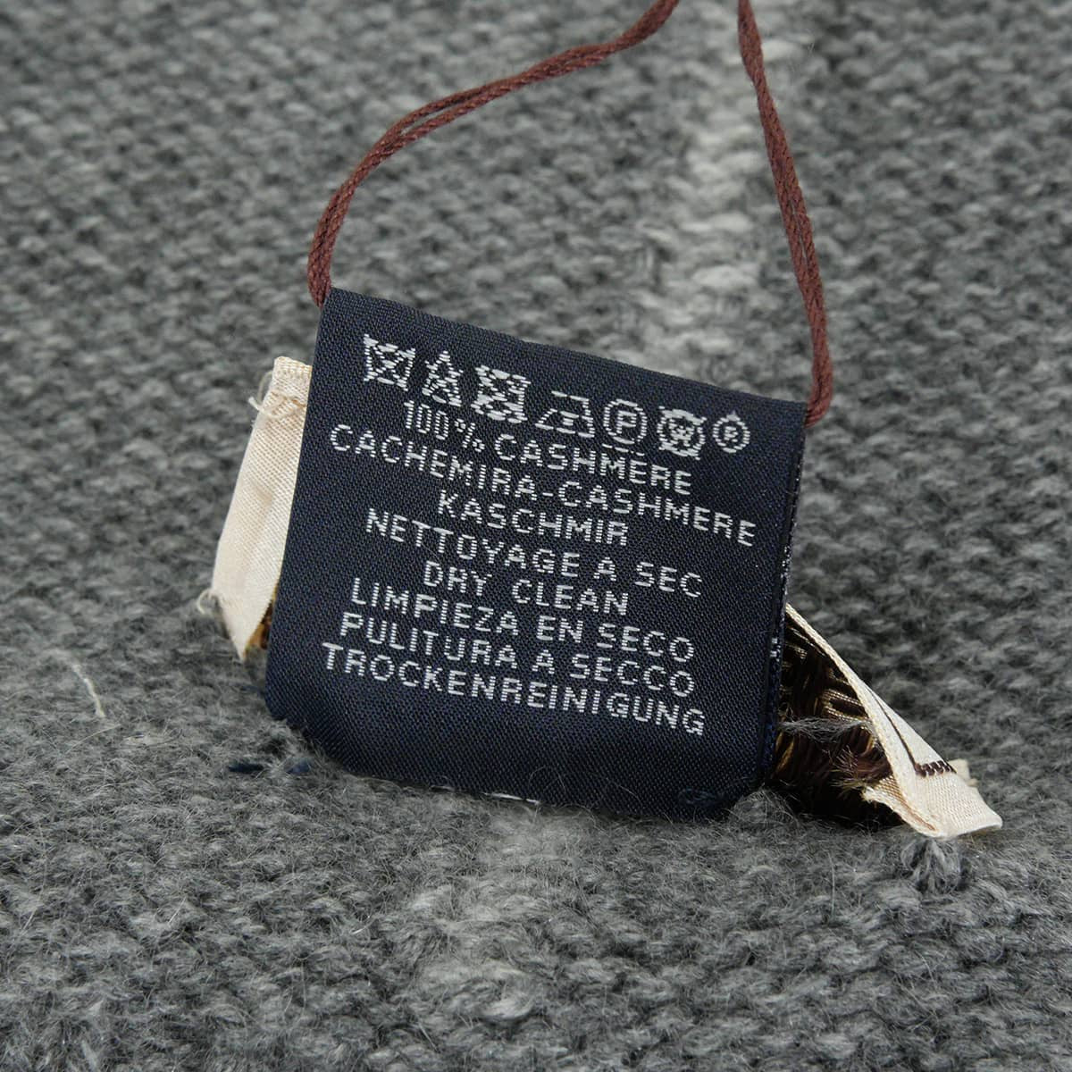 2025AW HERMES muffler Millons Tracesgrease Cashmere H394841T02[EXCELLENT][Authentic]