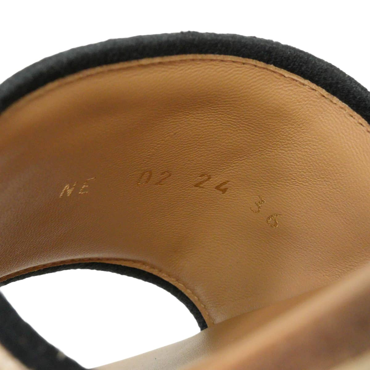 2024AW Dior sandals D way Platform Slides Naturel Raffia #36[EXCELLENT][Authentic]