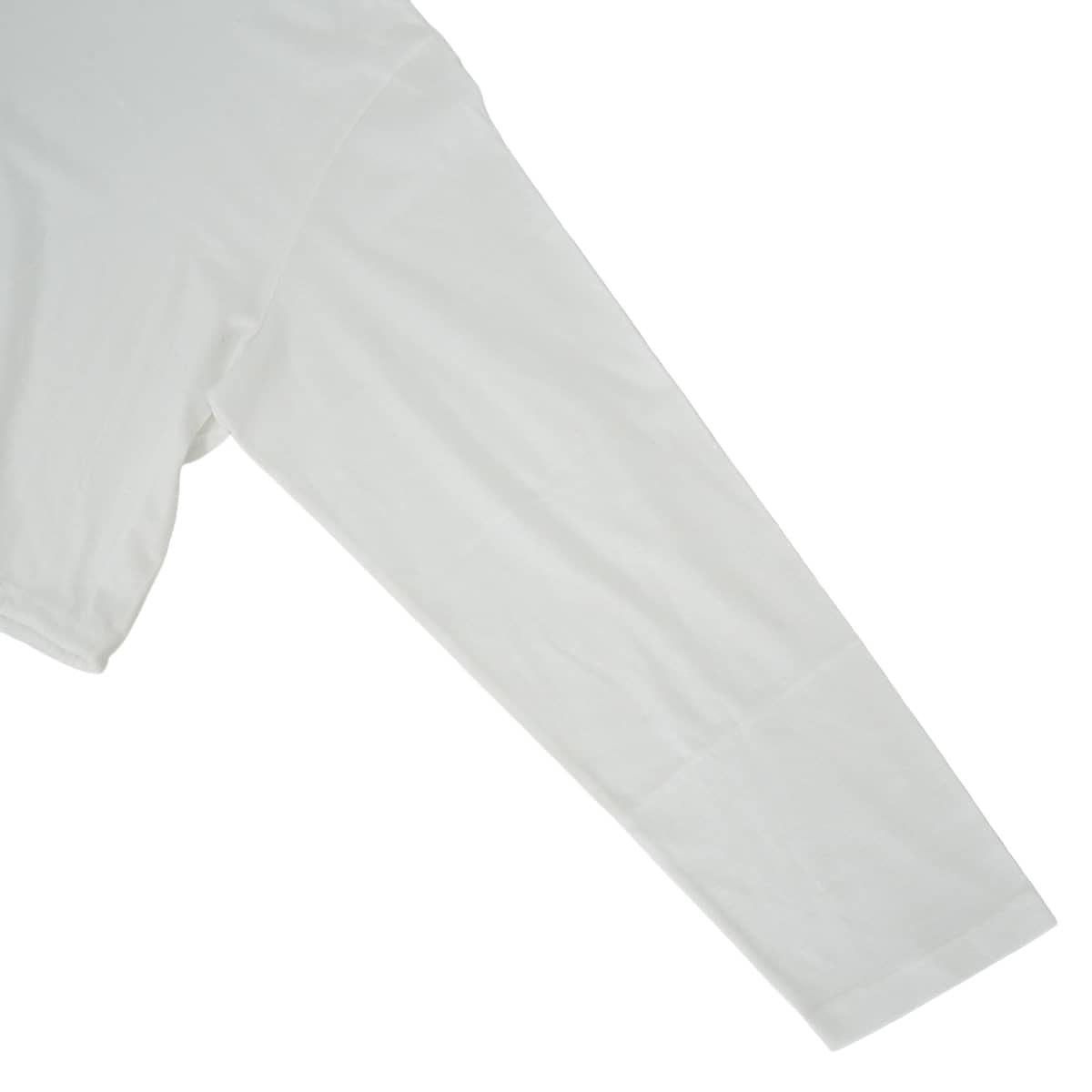 PRADA Tops Cropped top with triangle logo Blanc (White) Cotton #XS 34675S00011CD[EXCELLENT][Authentic]