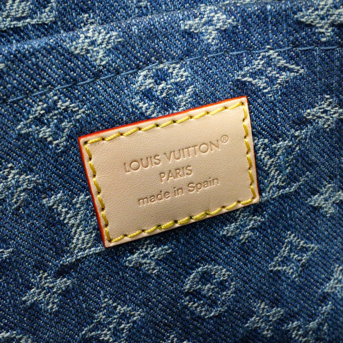 2026SS LOUIS VUITTON Handbag Speedy Soft 30 Blue Monogram Denim Gold HW M14430[BRAND NEW][Authentic]