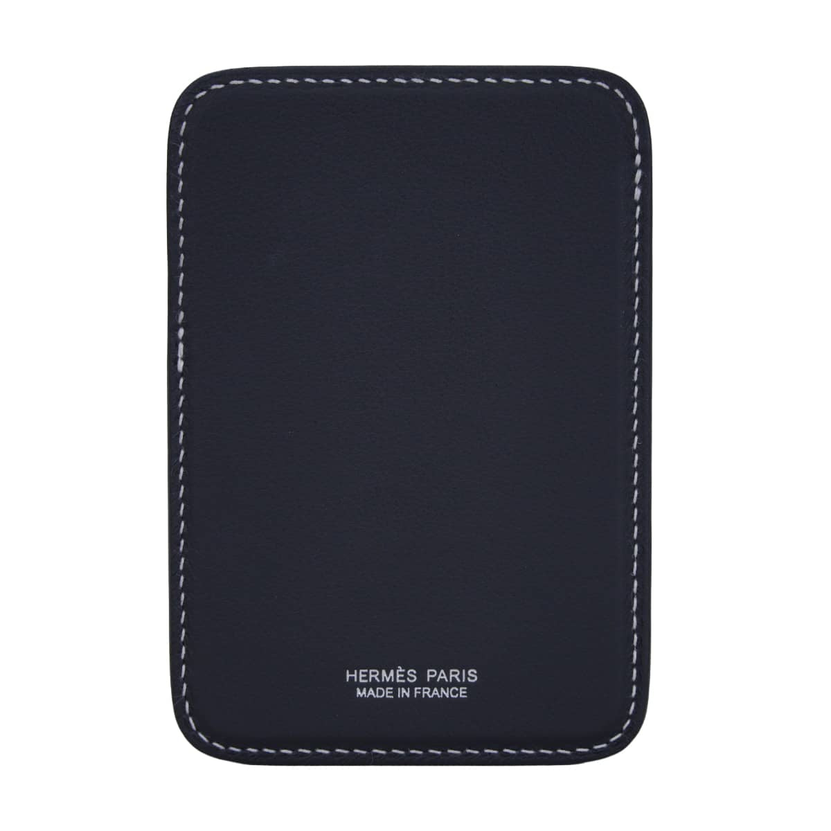HERMES Magsafe Eman Chaine d'Ancre Caban Veau Swift Stamp K[EXCELLENT][Authentic]
