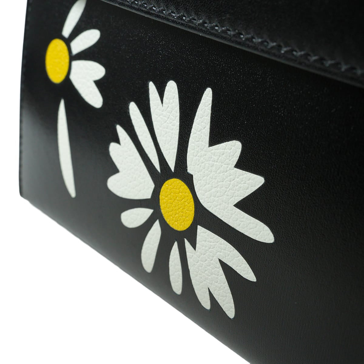 2026SS HERMES Handbag Pochette Kelly Daisy Noir (Black) Box Calf Silver HW Stamp Ｇ[BRAND NEW][Authentic]