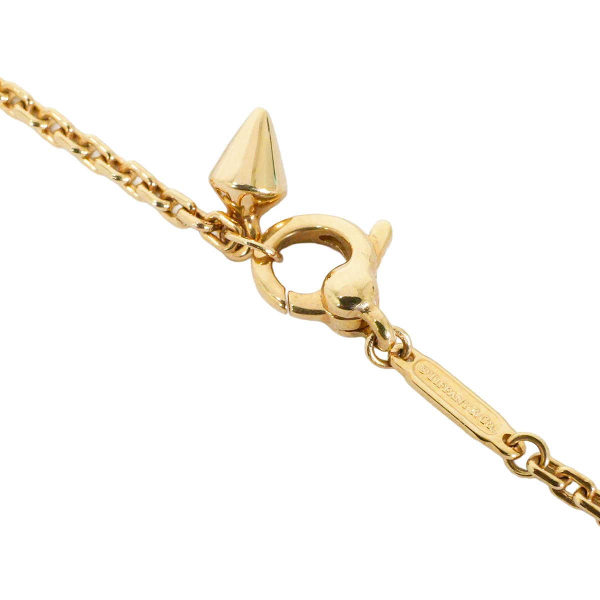 [Pre-loved] TIFFANY&Co. necklace Titan by Pharrell Williams Gold K18/Diamond 73471109[LIKE NEW][Authentic]