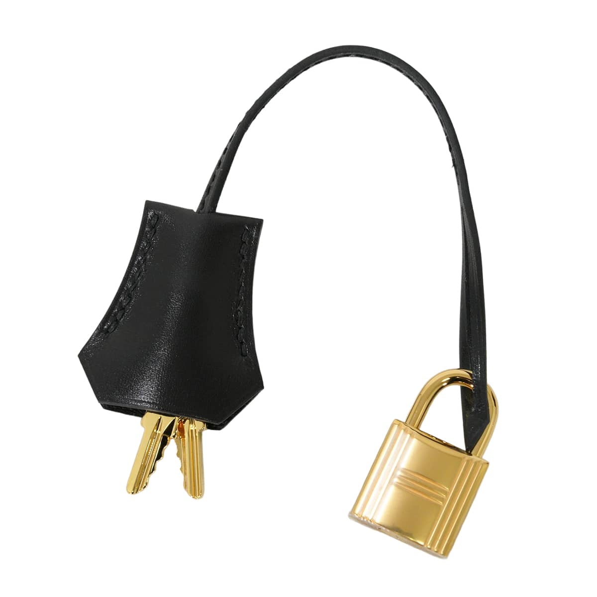 HERMES Shoulder bag Kelly25 Sellier Noir (Black) Box Calf Gold HW Stamp W[EXCELLENT][Authentic]