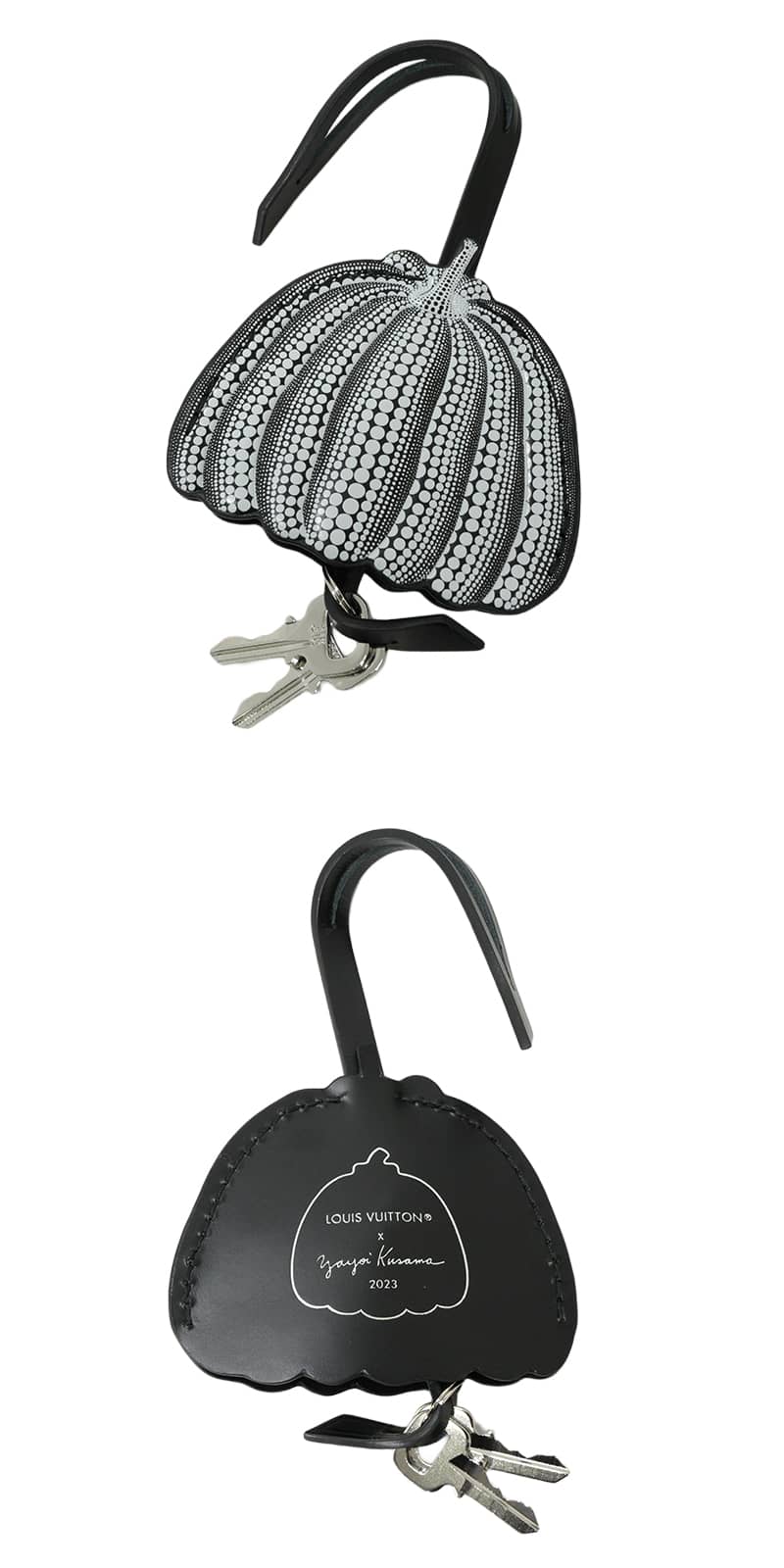 [Pre-loved] LOUIS VUITTON Handbag LV×YK Yayoi Kusama Alma BB Infinity Dots Noir (Black)/Blanc (White) Epi Silver HW M21699[LIKE NEW][Authentic]