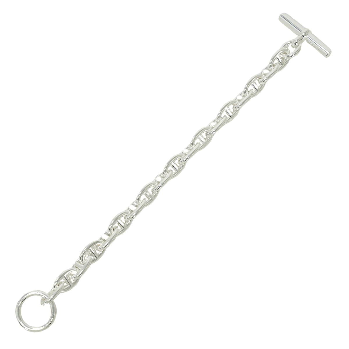 HERMES bracelet Chaine D'ancre PM 18 Links Silver Silver925 (SV925 Ag925)[EXCELLENT][Authentic]