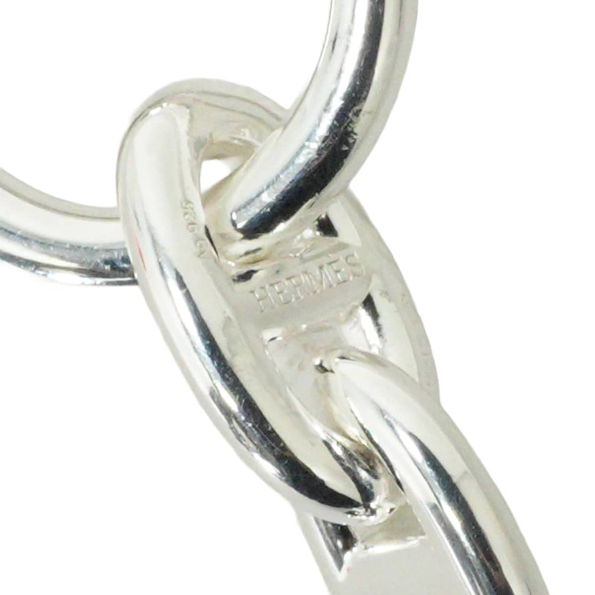 HERMES bracelet Chaine D'ancre PM 18 Links Silver Silver925 (SV925 Ag925)[EXCELLENT][Authentic]