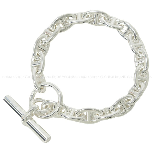 HERMES bracelet Chaine D'ancre PM 18 Links Silver Silver925 (SV925 Ag925)[EXCELLENT][Authentic]