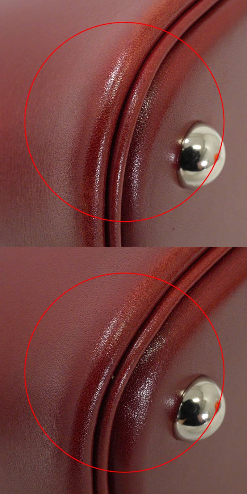 [Pre-loved] HERMES Shoulder bag Bolide31 Rouge H Box Calf Silver HW Stamp □D[USED SA][Authentic]