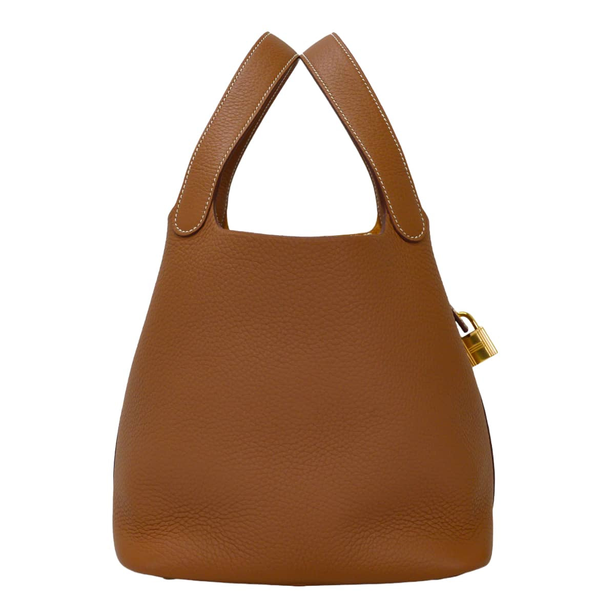 HERMES Handbag Picotin Lock 22 MM Gold Taurillon Clemence Gold HW Stamp G[BRAND NEW][Authentic]
