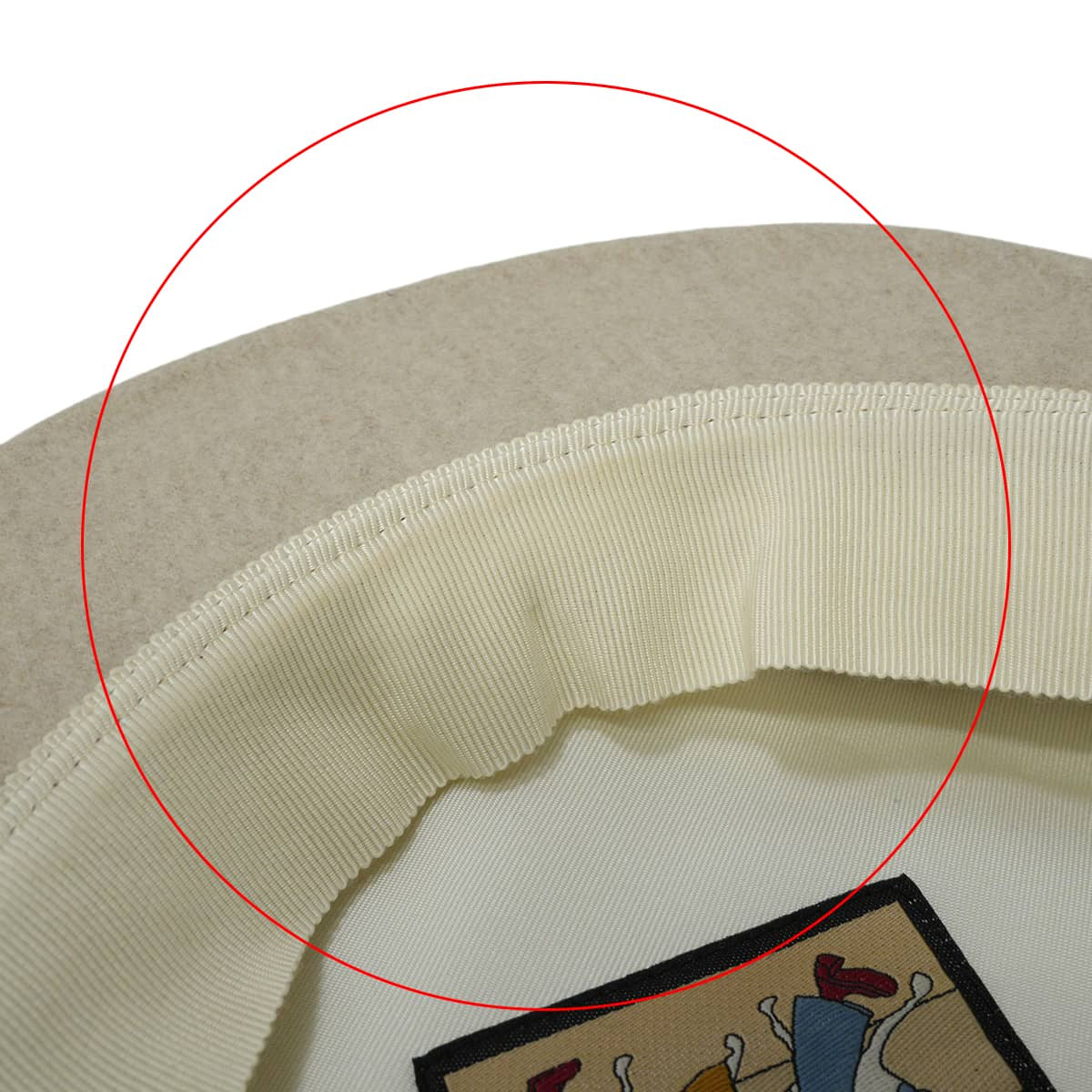 [Pre-loved] HERMES Casquette Hat Sellier buttons Deauville Beige Cashmere Silver HW[LIKE NEW][Authentic]