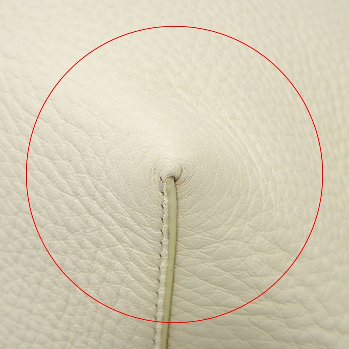 [Pre-loved] The Row tote bag Park Tote Medium N/S Ivory Grained Calfskin W1313L[LIKE NEW][Authentic]
