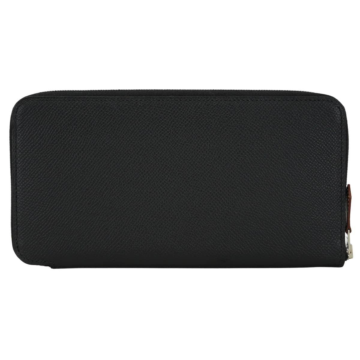 HERMES long wallet Azap Silk'in Long Della Cavalleria Noir (Black)/Bleu Paradis/Gris Perle Veau Epsom/Veau Barenia/Silk100% Silver HW Stamp G[BRAND NEW][Authentic]