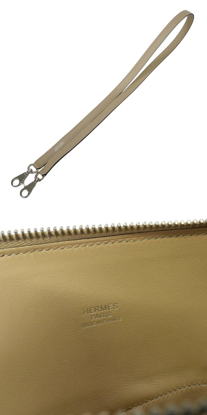 [Pre-loved] HERMES Shoulder bag Bolide27 Trench Veau Epsom Silver HW Stamp A[LIKE NEW][Authentic]