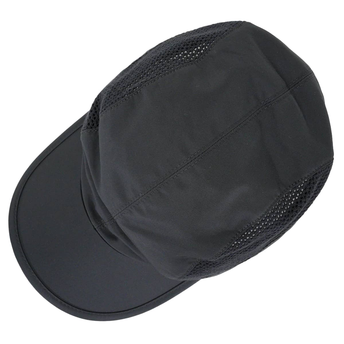[Pre-loved] HERMES cap Hat Matisse Mountain #60 Gris Fonce Cotton/Nylon[LIKE NEW][Authentic]