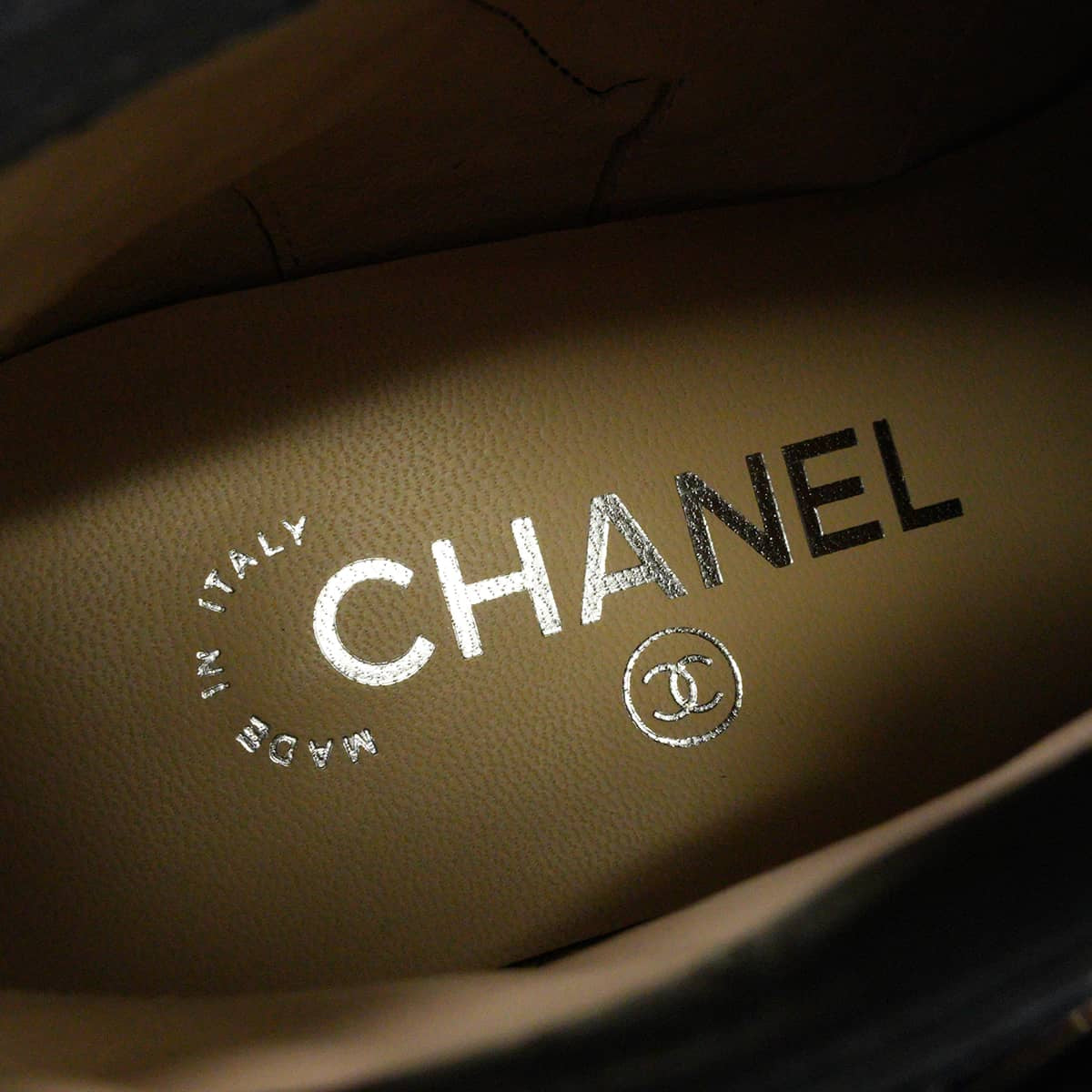 CHANEL boots Short Matelasse Double Turnlock Noir (Black) Lambskin ＃37 Silver HW G31204[EXCELLENT][Authentic]