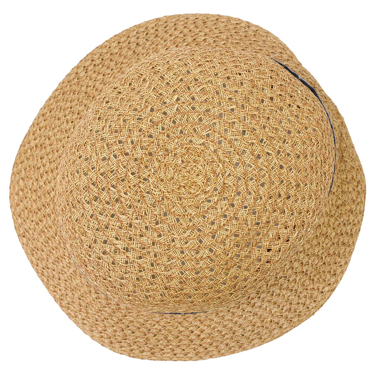 2021SS Dior hat Straw hat D-WAVE Wide Brim Cloche NaturelBlue Dioriviera Paper/Polyester CPT10141ESTR[EXCELLENT][Authentic]