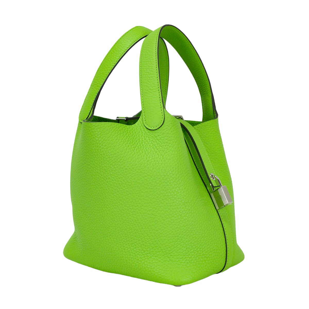 HERMES Handbag Picotin Lock 18 PMGranny Taurillon Clemence Silver HW Stamp G[BRAND NEW][Authentic]