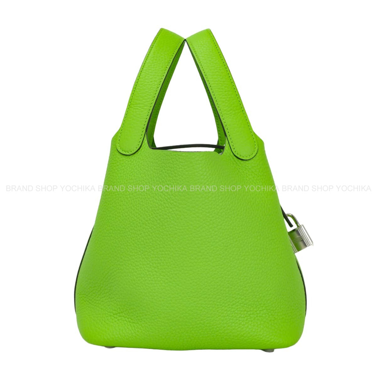 HERMES Handbag Picotin Lock 18 PMGranny Taurillon Clemence Silver HW Stamp G[BRAND NEW][Authentic]