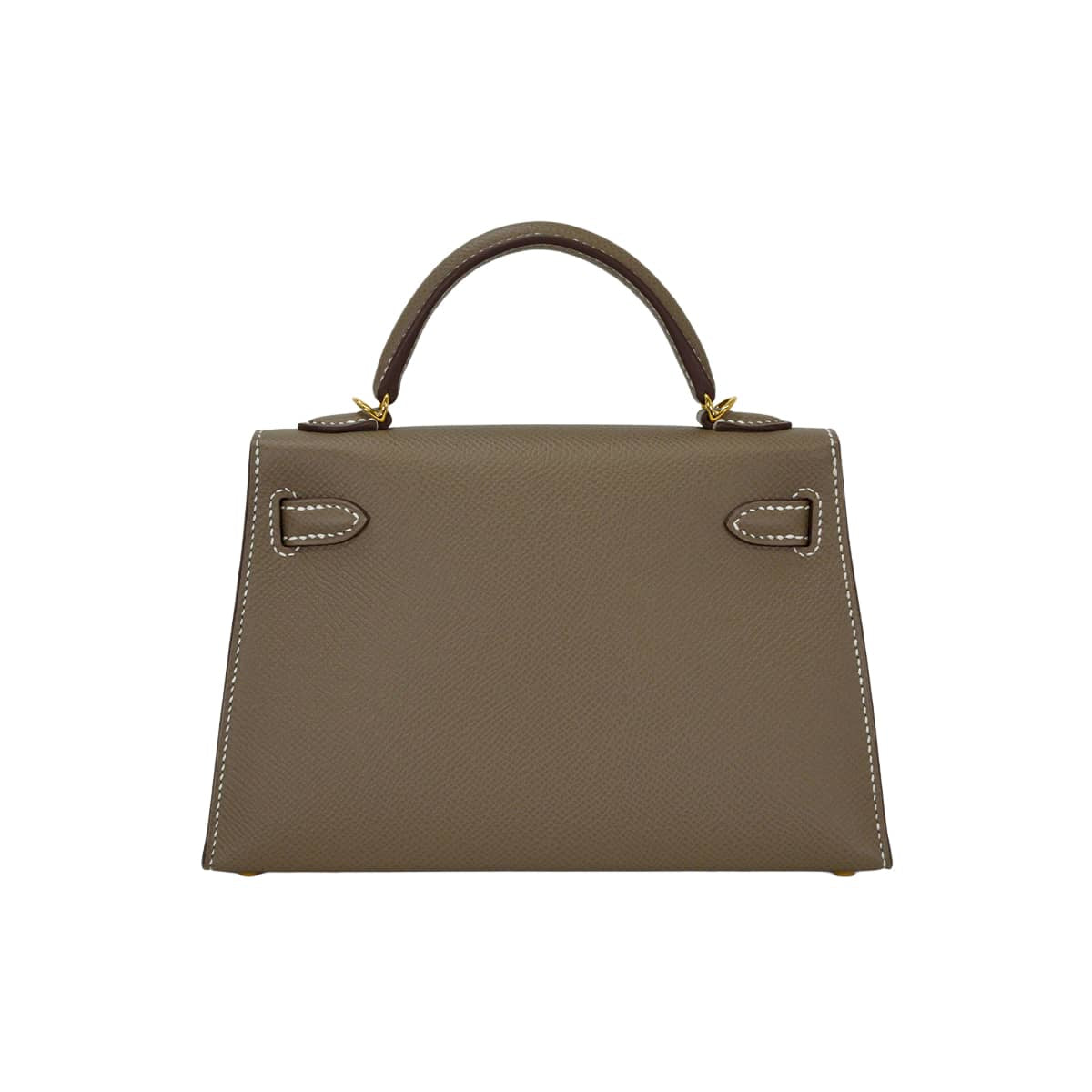 HERMES Shoulder bag Kelly mini 2 Kelly20 Etoupe Veau Epsom Gold HW Stamp G[BRAND NEW][Authentic]