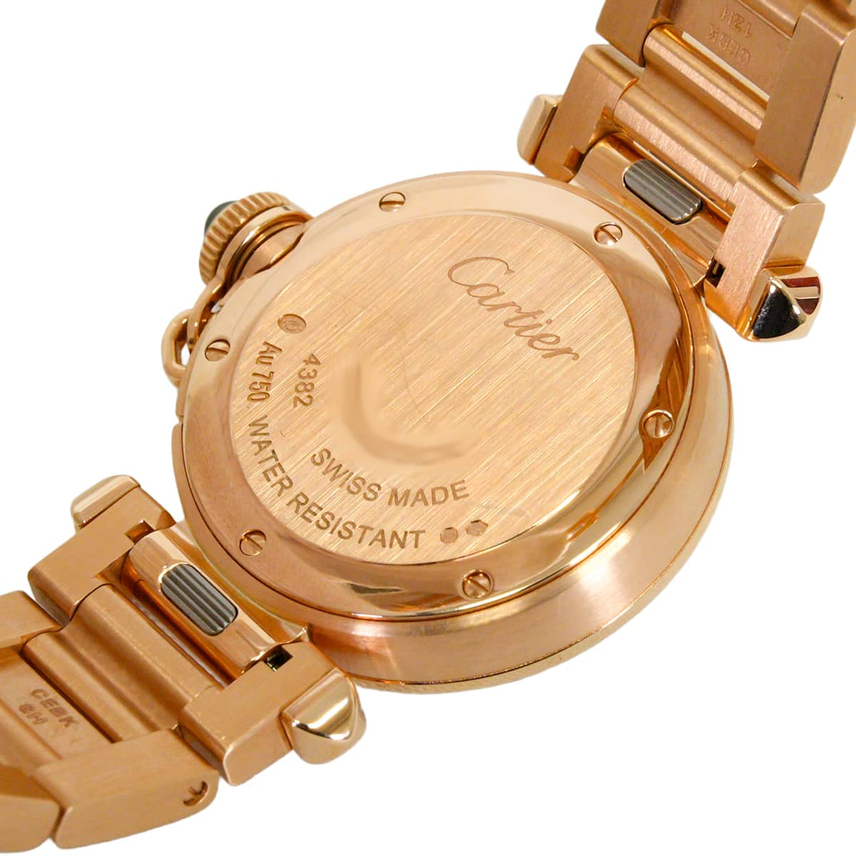[Pre-loved] CARTIER Watches Pasha de CartierPink gold K18PG/Diamond WJPA0018[LIKE NEW][Authentic]