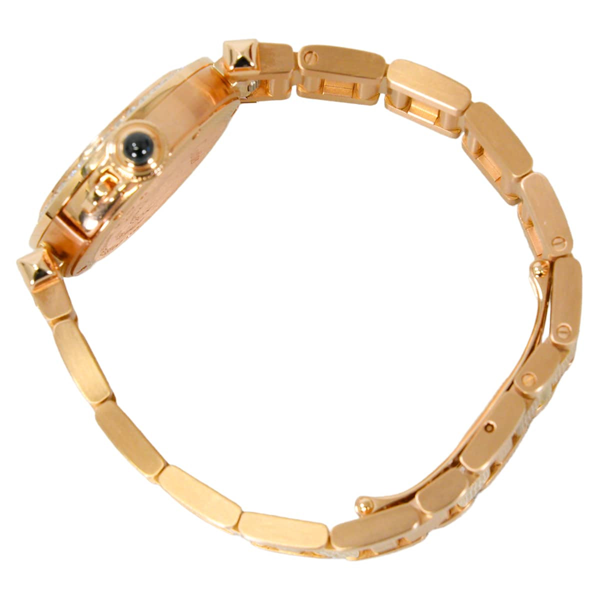 [Pre-loved] CARTIER Watches Pasha de CartierPink gold K18PG/Diamond WJPA0018[LIKE NEW][Authentic]