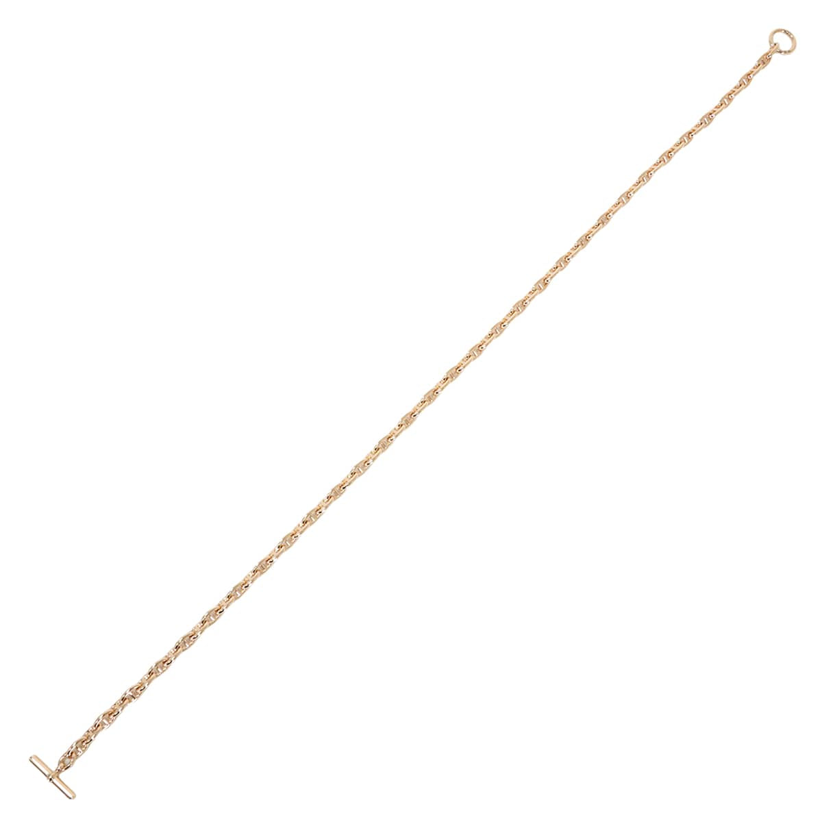 HERMES necklace Chaine d'Ancre TPM 62 LinksPink gold K18PG Rose Gold HW[BRAND NEW][Authentic]