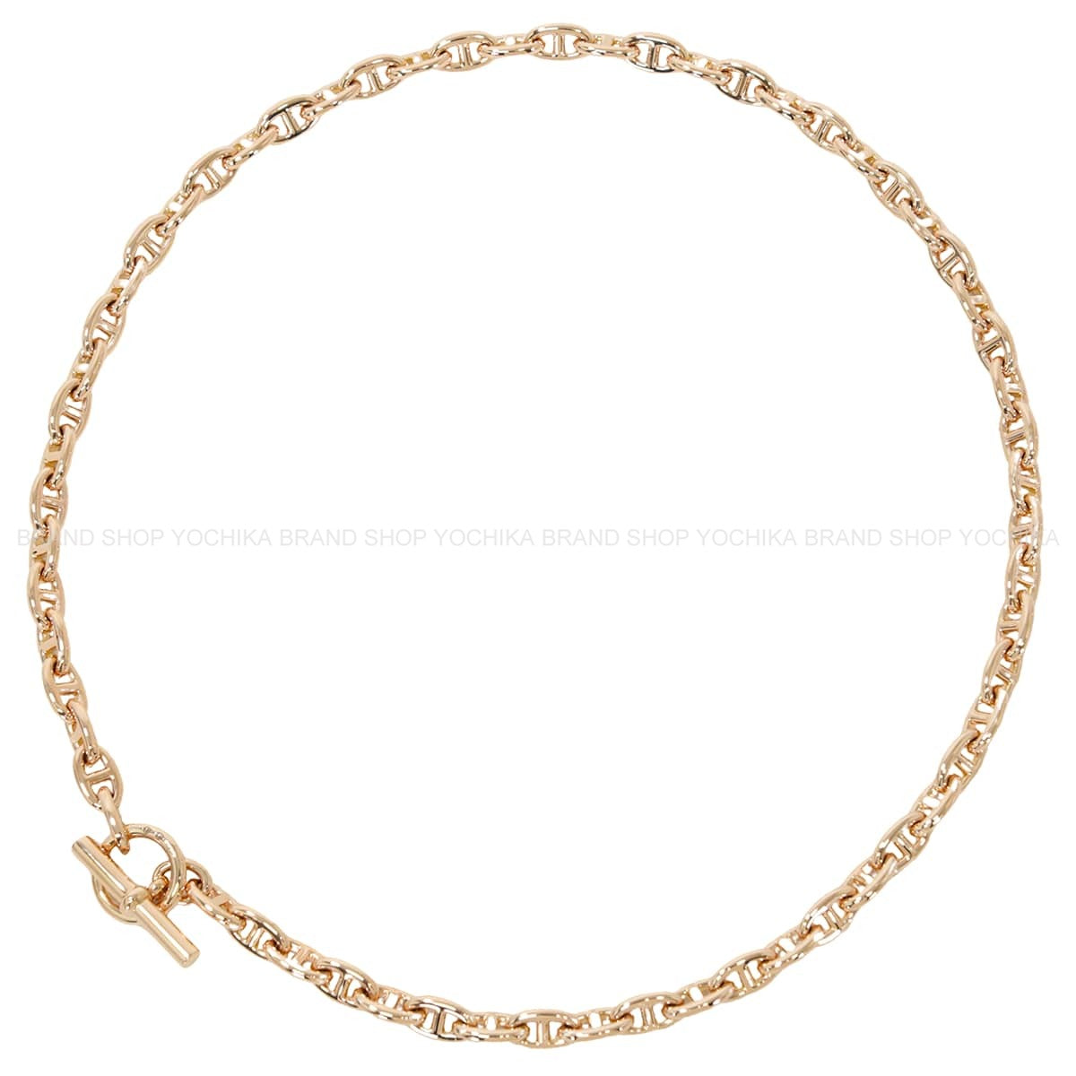HERMES necklace Chaine d'Ancre TPM 62 LinksPink gold K18PG Rose Gold HW[BRAND NEW][Authentic]