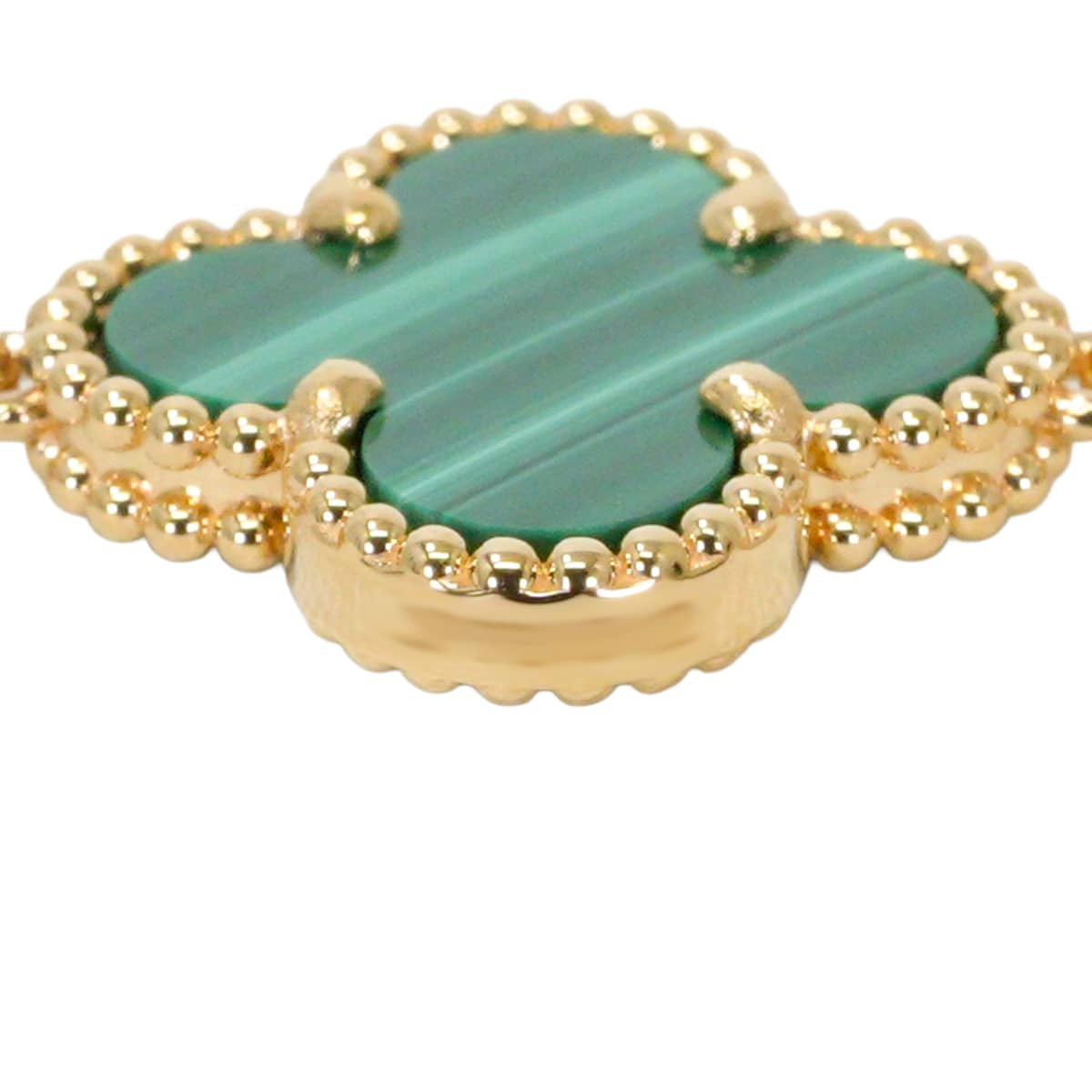 Van Cleef & Arpels bracelet Vintage Alhambra 5 motifs Malachite K18YG VCARL80900[BRAND NEW][Authentic]