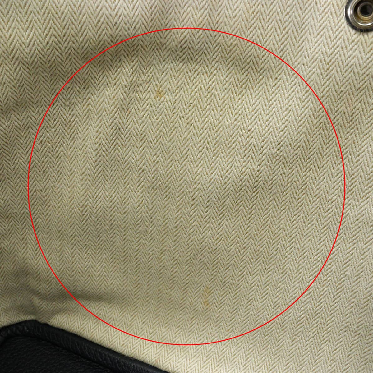 [Pre-loved] HERMES tote bag Garden Party 30 TPM All Leather Blue Indigo Veau Negonda Silver HW Stamp T[USED SA][Authentic]