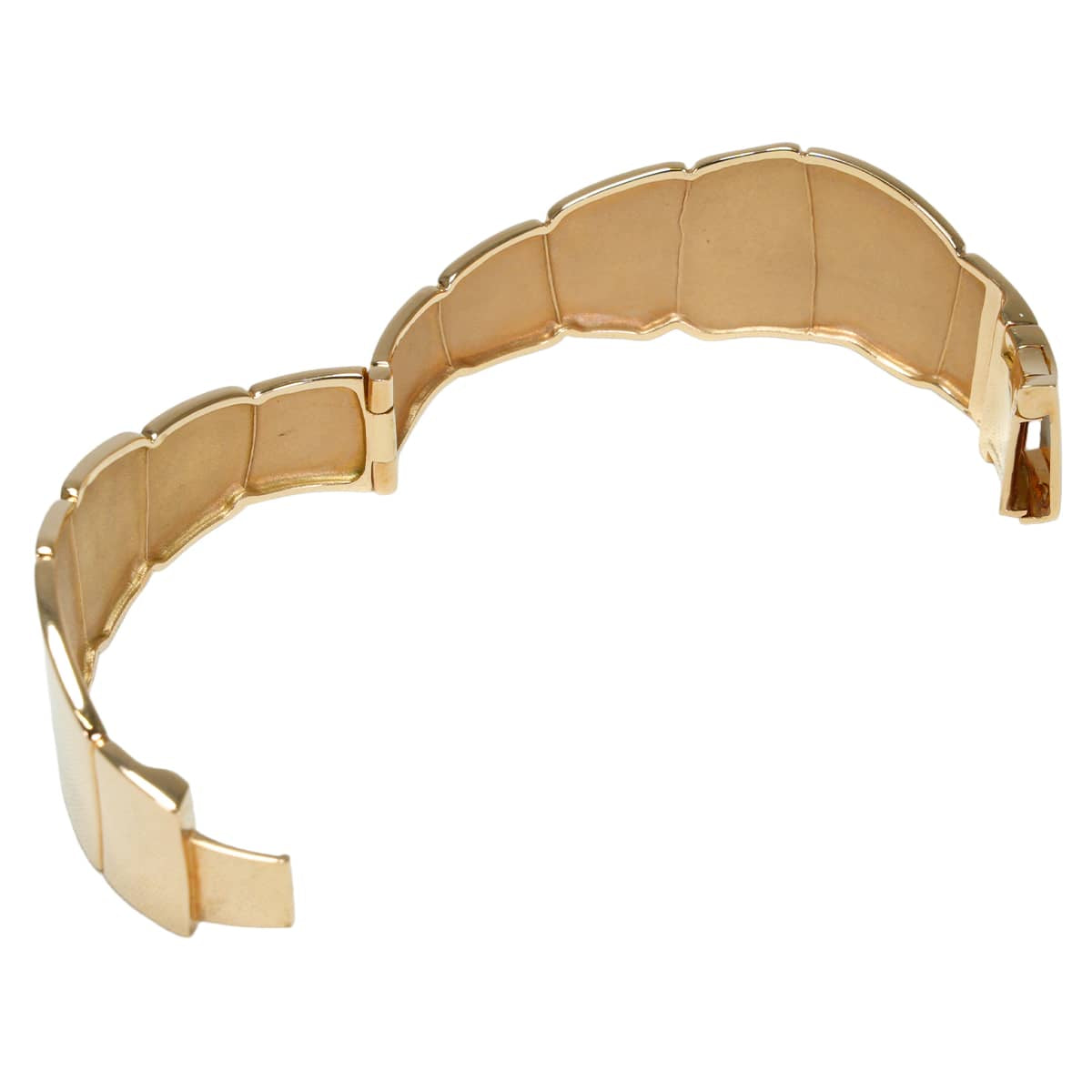 [Pre-loved] HERMES bracelet Niloticus #LG Gold K18 Diamond 1.01ct Gold HW[LIKE NEW][Authentic]